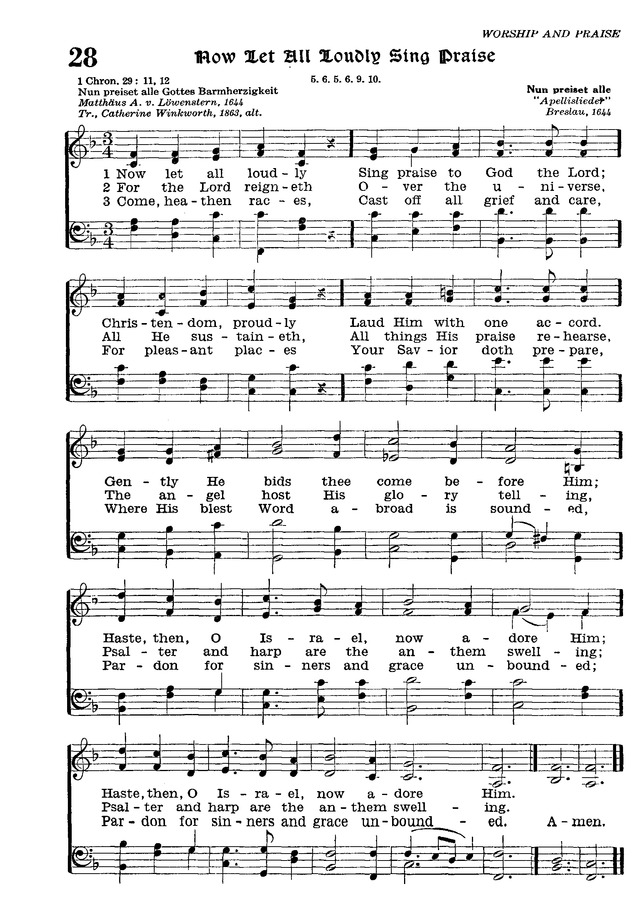 The Lutheran Hymnal page 200