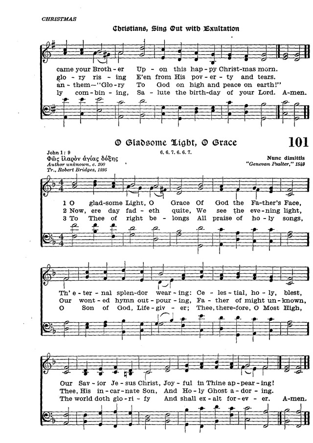 The Lutheran Hymnal page 279