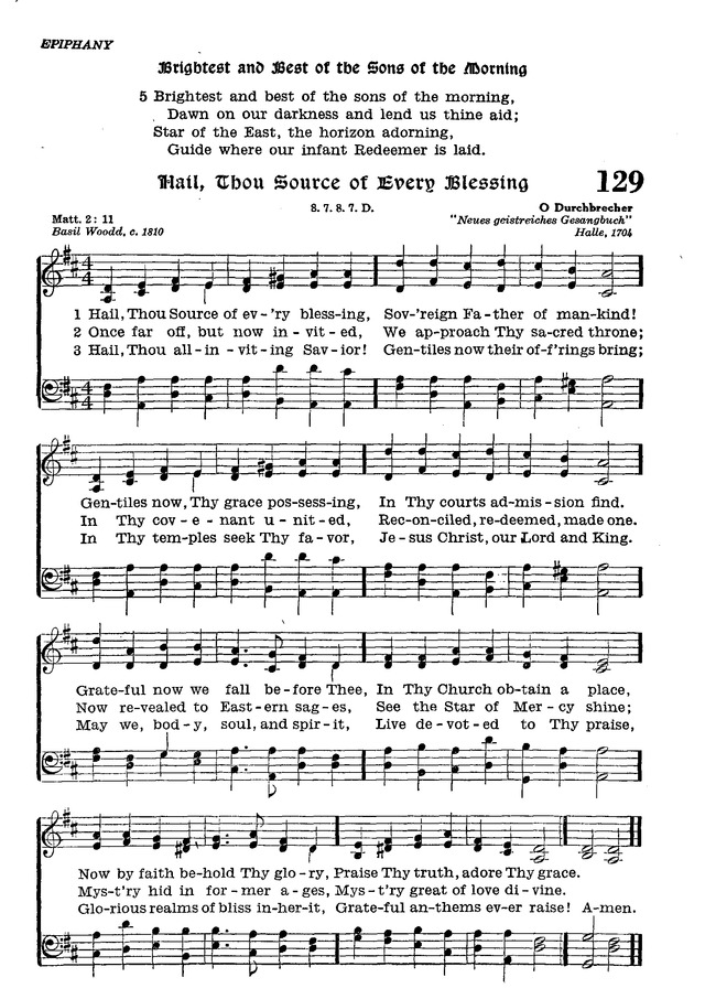 The Lutheran Hymnal page 307