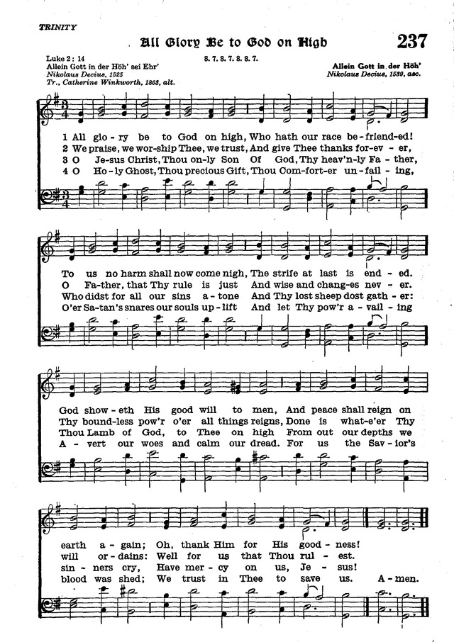 The Lutheran Hymnal page 419