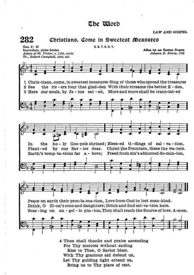 The Lutheran Hymnal page 464