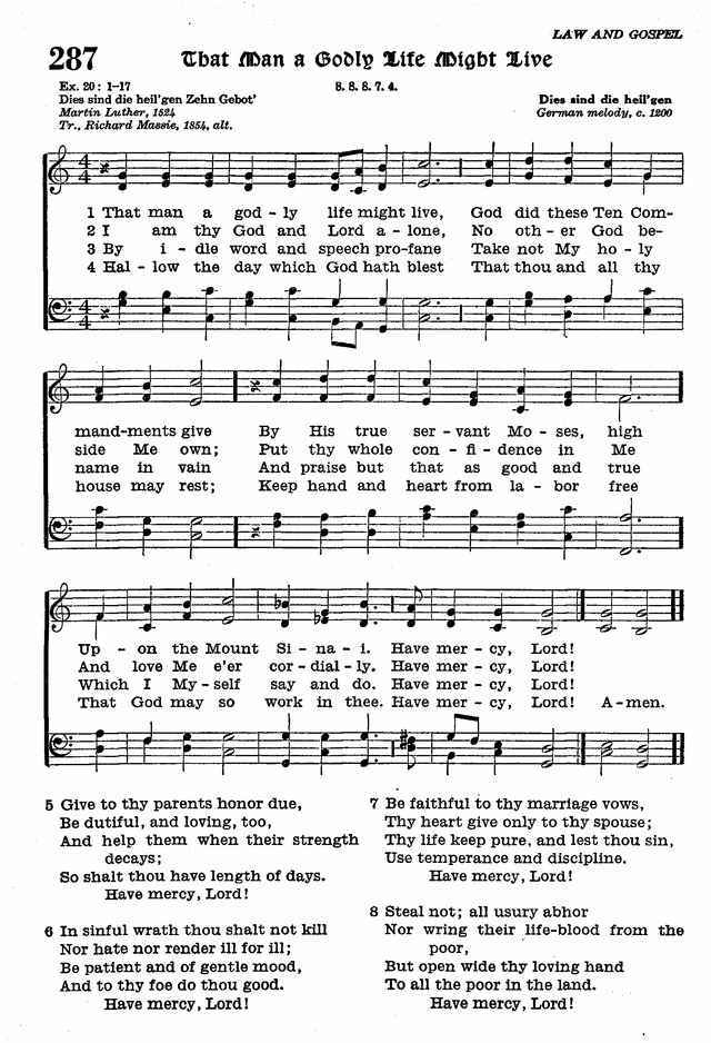 The Lutheran Hymnal page 468
