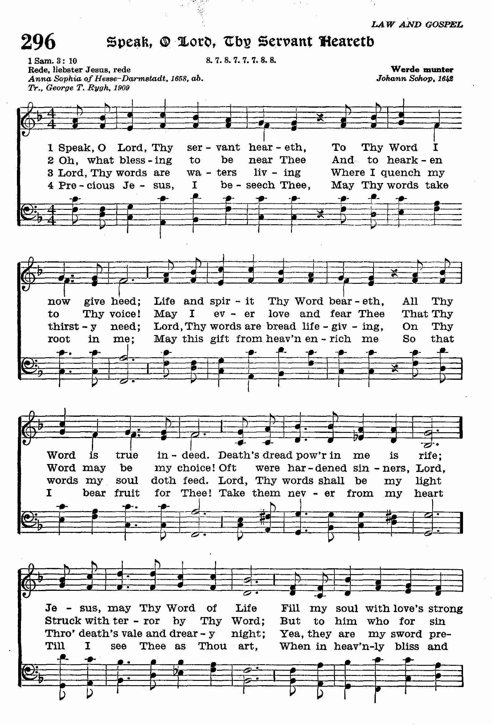 The Lutheran Hymnal Page 476 Hymnary Org