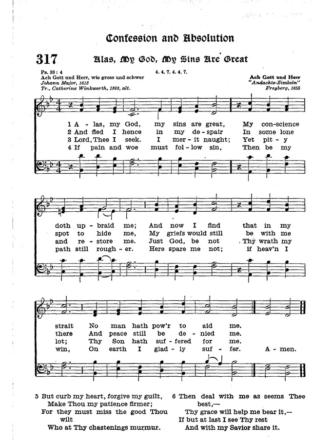 The Lutheran Hymnal page 498