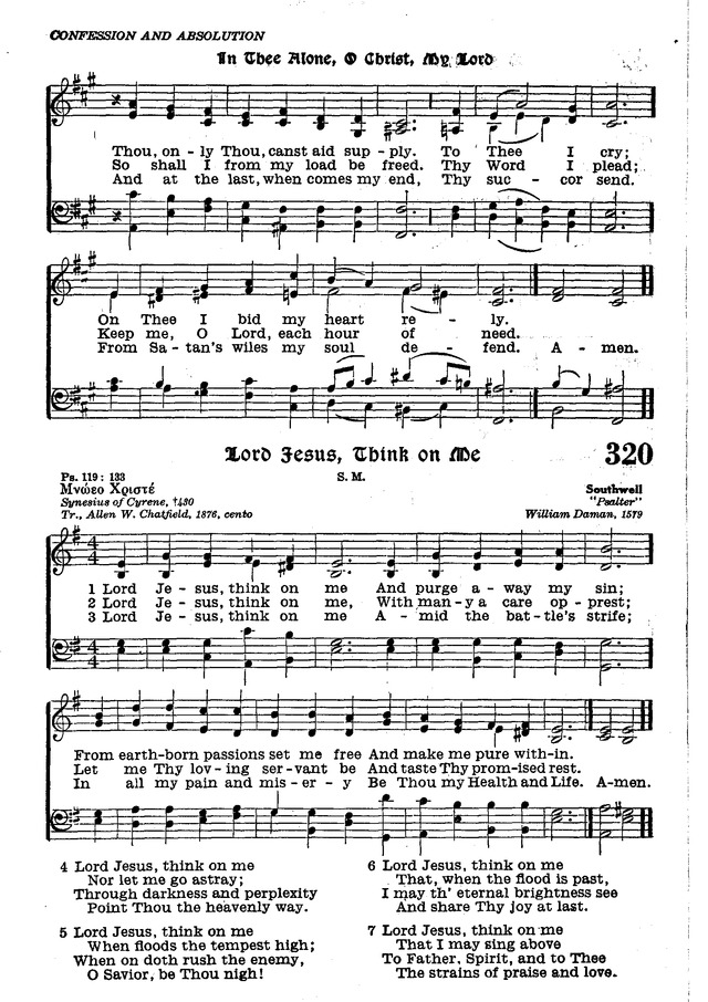 The Lutheran Hymnal page 501