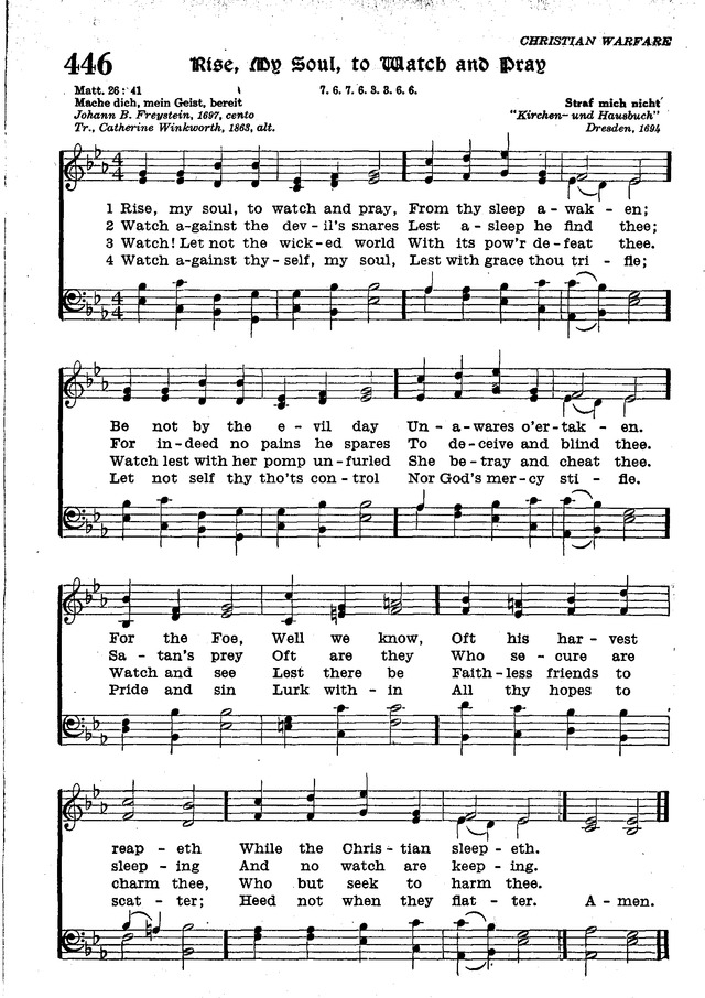 The Lutheran Hymnal page 624