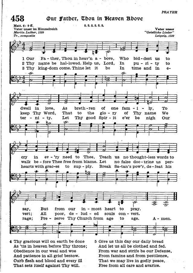 The Lutheran Hymnal page 634