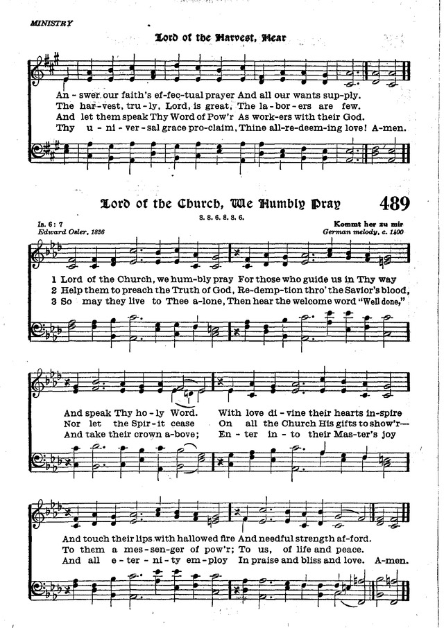 The Lutheran Hymnal page 663