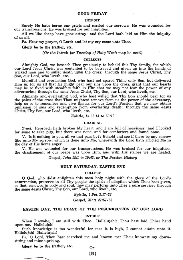 The Lutheran Hymnal page 67