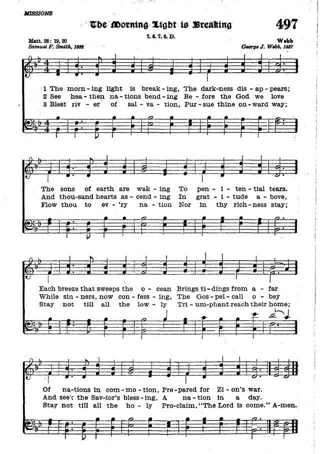 The Lutheran Hymnal page 671