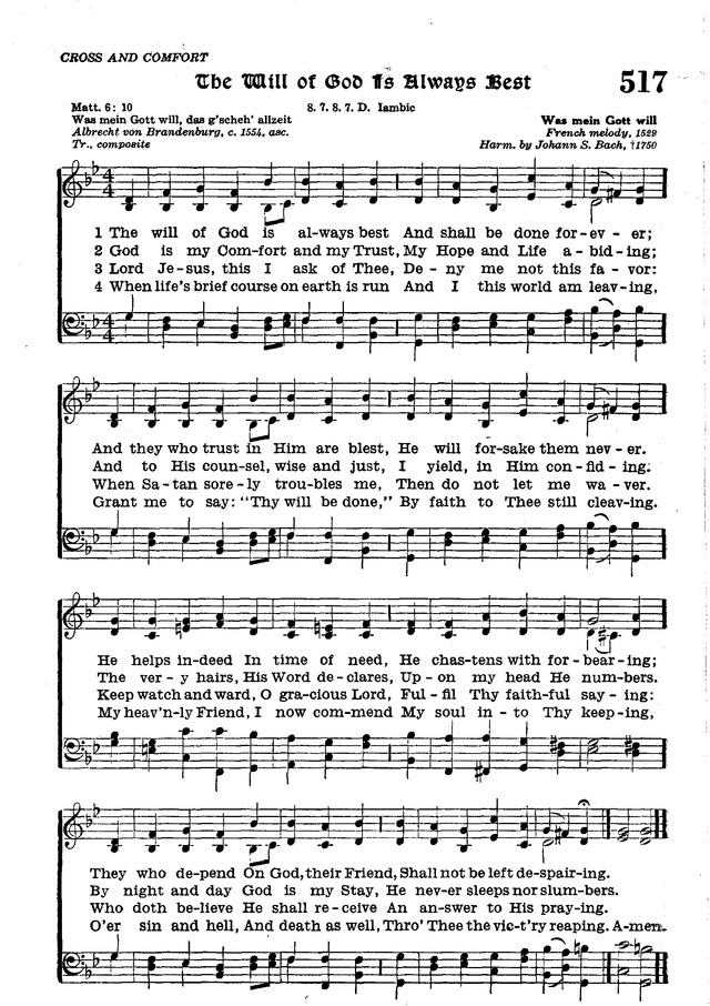 The Lutheran Hymnal page 689