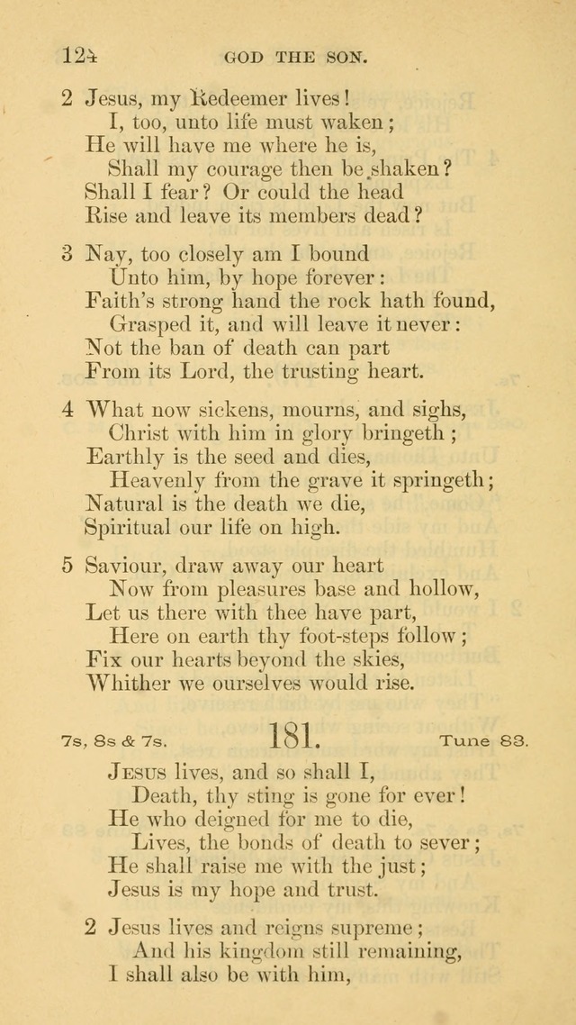 The Liturgy and Hymns of the American Province of the Unitas Fratrum page 200