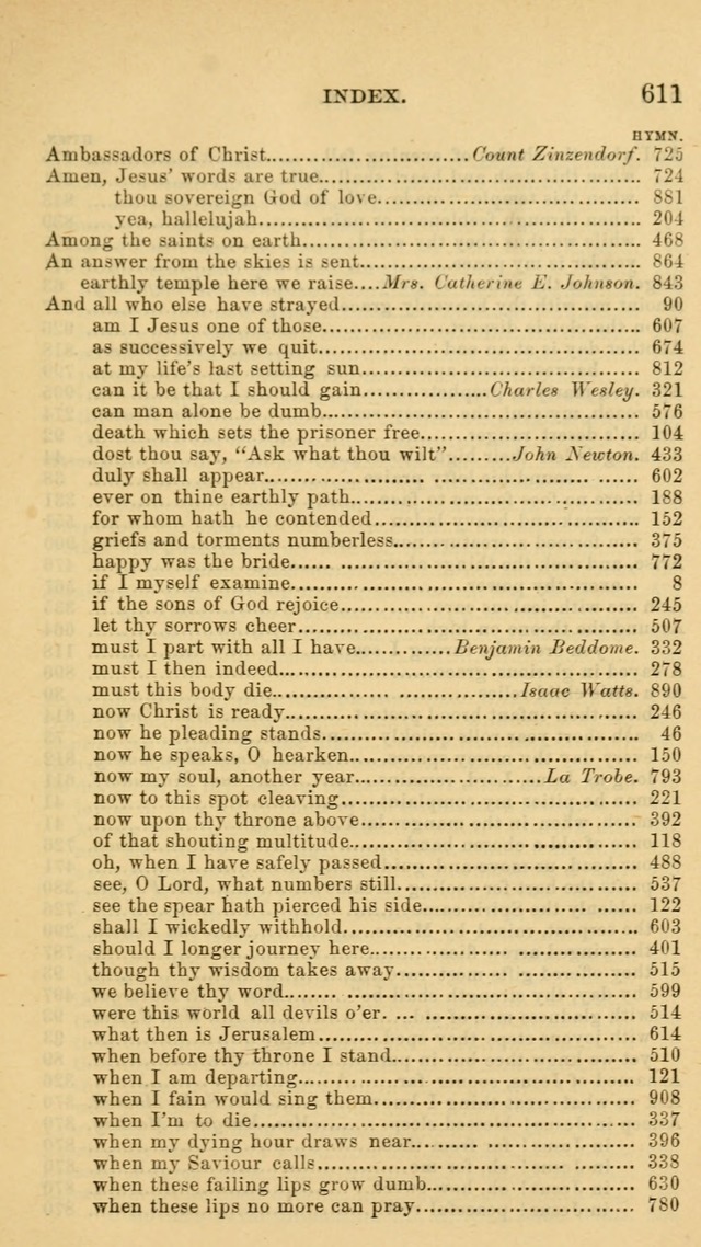 The Liturgy and Hymns of the American Province of the Unitas Fratrum page 689