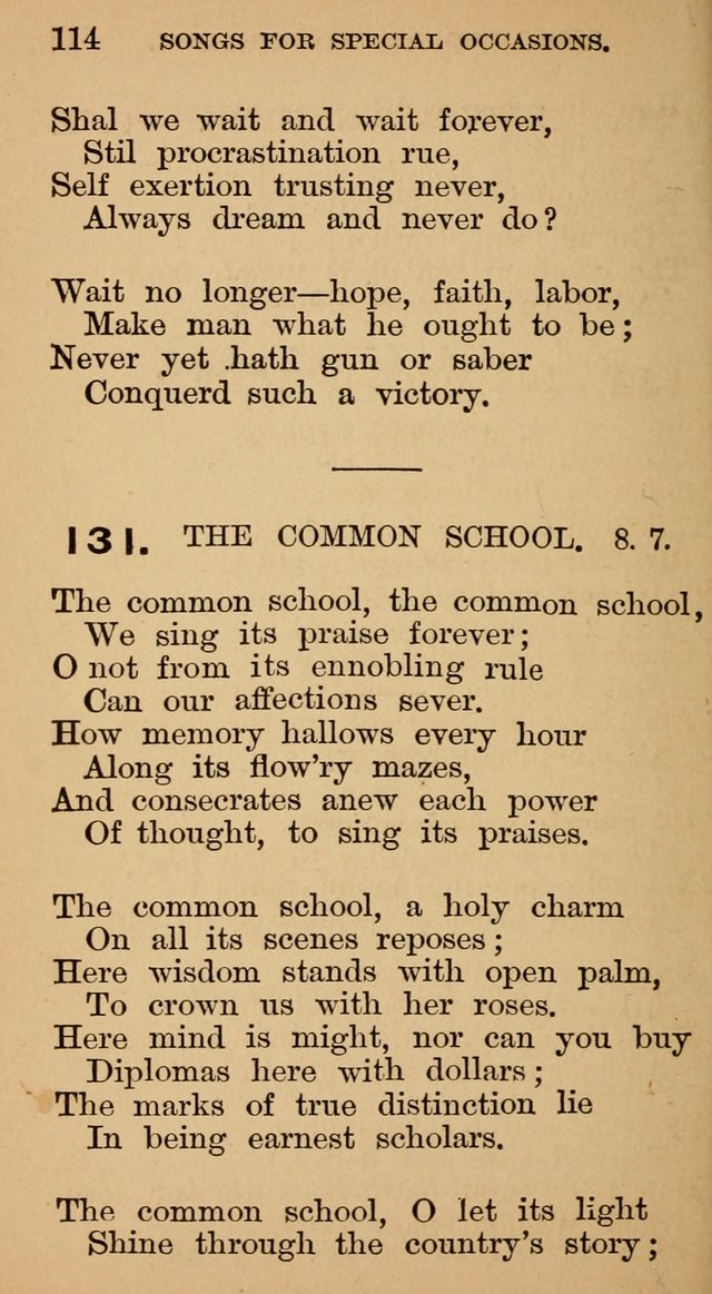 The Liberal Hymn Book: a collection of liberal songs adapted to popular tunes. For use in liberal leagues and other meetings, and in liberal homes page 118