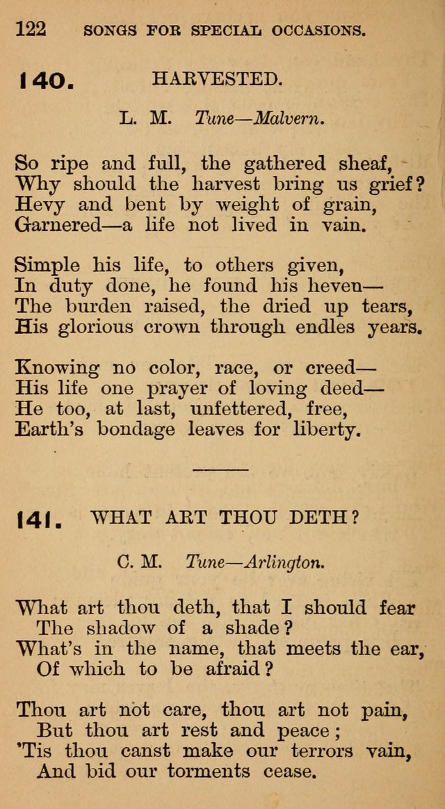 The Liberal Hymn Book: a collection of liberal songs adapted to popular tunes. For use in liberal leagues and other meetings, and in liberal homes page 126