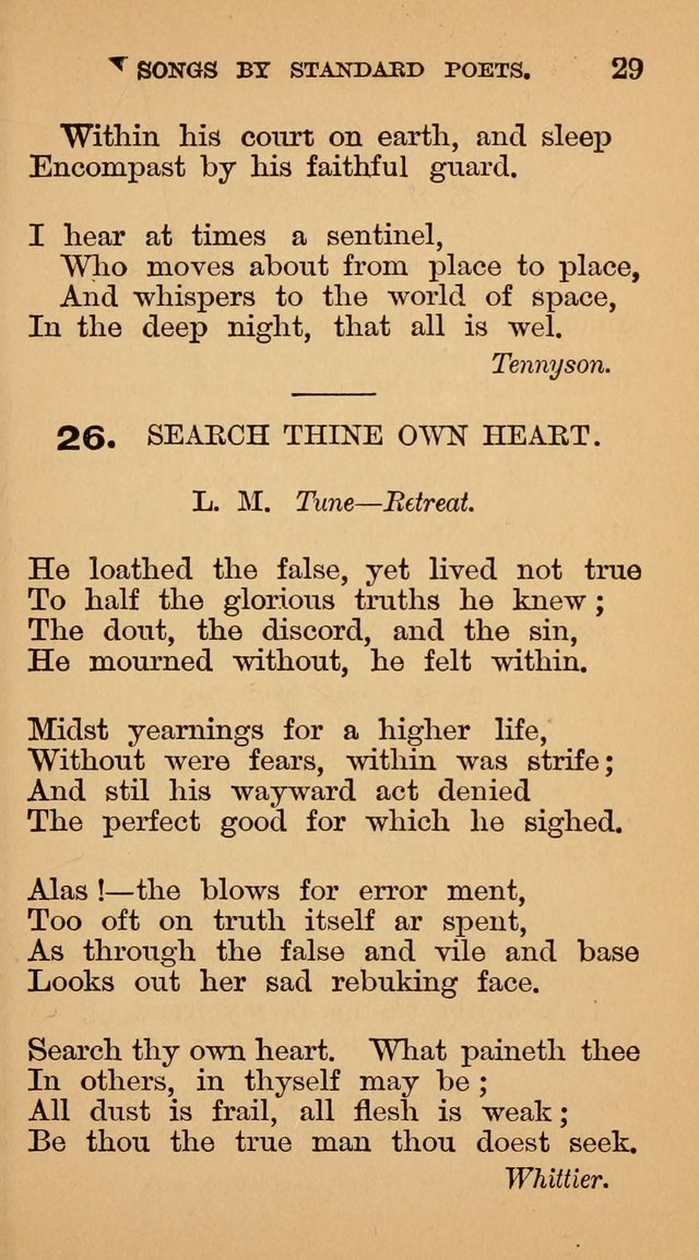 The Liberal Hymn Book: a collection of liberal songs adapted to popular tunes. For use in liberal leagues and other meetings, and in liberal homes page 29