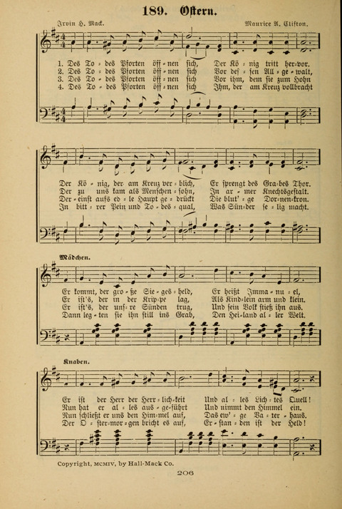 Lobe den Herrn!: eine Liedersammlung für die Sonntagschul- und Jugendwelt page 204