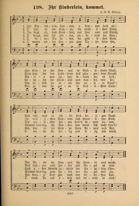 Lobe den Herrn!: eine Liedersammlung für die Sonntagschul- und Jugendwelt page 215