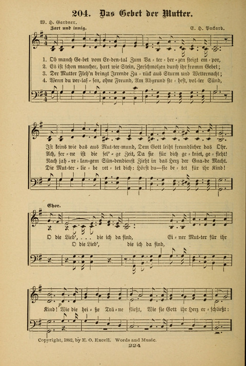 Lobe den Herrn!: eine Liedersammlung für die Sonntagschul- und Jugendwelt page 222