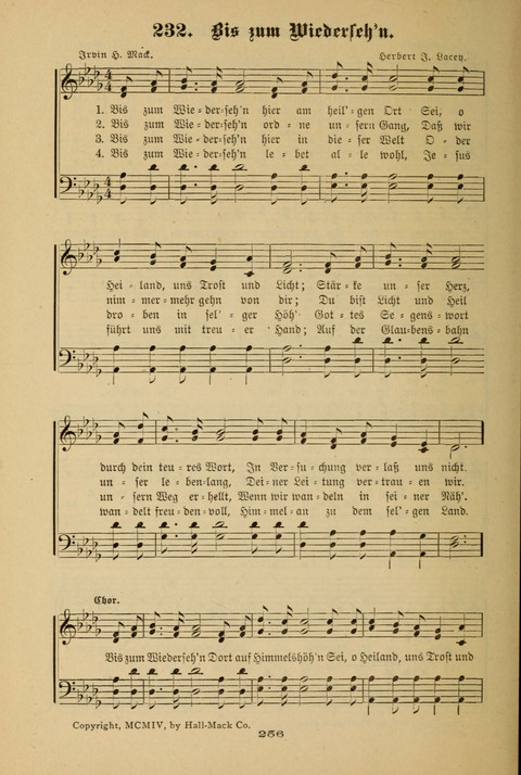 Lobe den Herrn!: eine Liedersammlung für die Sonntagschul- und Jugendwelt page 254