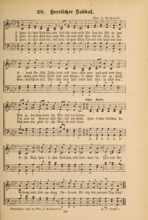 Lobe den Herrn!: eine Liedersammlung für die Sonntagschul- und Jugendwelt page 29
