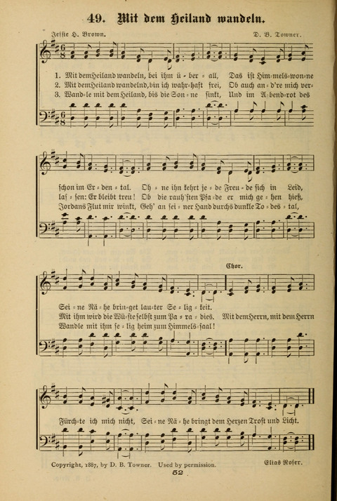 Lobe den Herrn!: eine Liedersammlung für die Sonntagschul- und Jugendwelt page 50