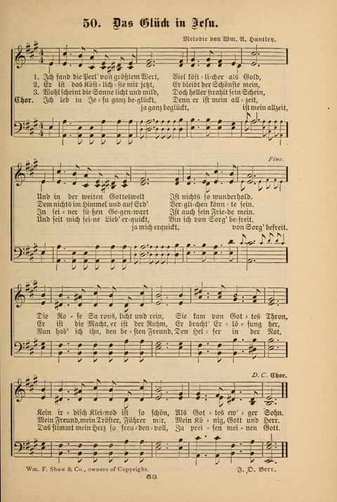 Lobe den Herrn!: eine Liedersammlung für die Sonntagschul- und Jugendwelt page 51