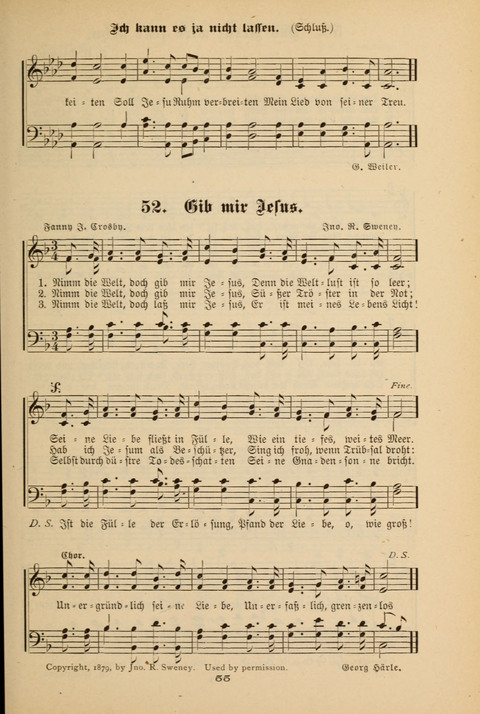 Lobe den Herrn!: eine Liedersammlung für die Sonntagschul- und Jugendwelt page 53