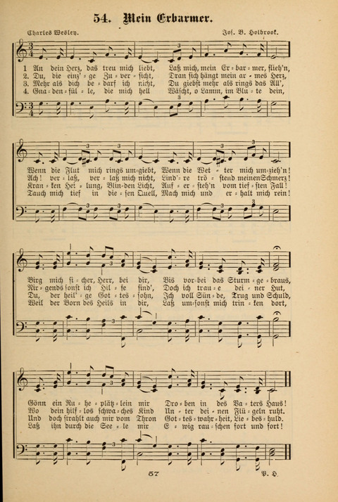 Lobe den Herrn!: eine Liedersammlung für die Sonntagschul- und Jugendwelt page 55