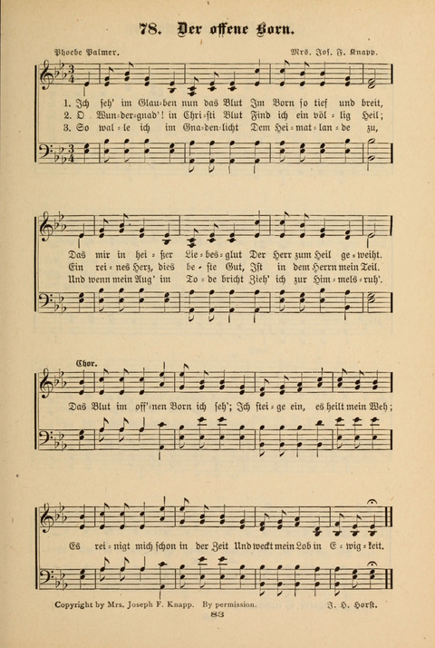 Lobe den Herrn!: eine Liedersammlung für die Sonntagschul- und Jugendwelt page 81