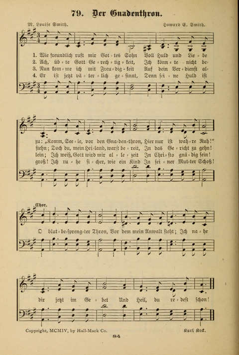 Lobe den Herrn!: eine Liedersammlung für die Sonntagschul- und Jugendwelt page 82