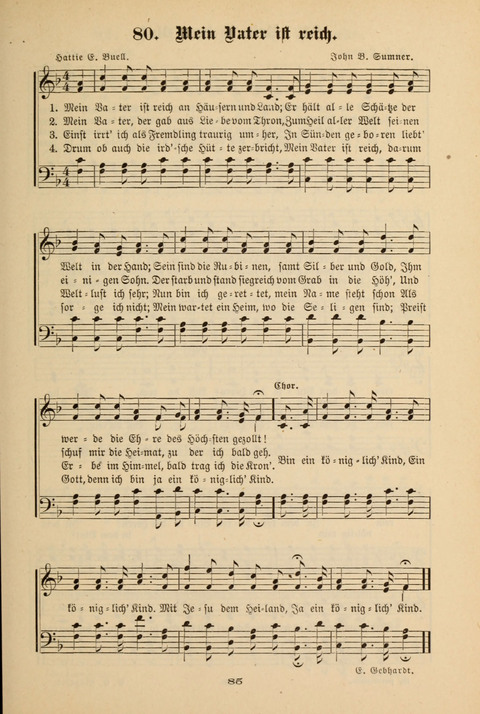 Lobe den Herrn!: eine Liedersammlung für die Sonntagschul- und Jugendwelt page 83