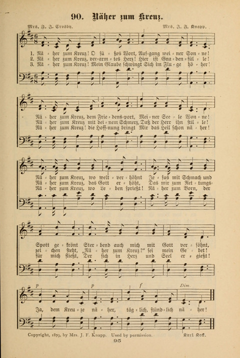 Lobe den Herrn!: eine Liedersammlung für die Sonntagschul- und Jugendwelt page 93