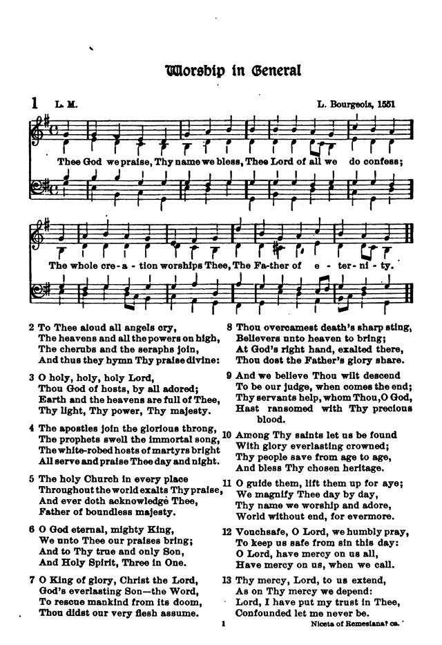 The Lutheran Hymnary page 100