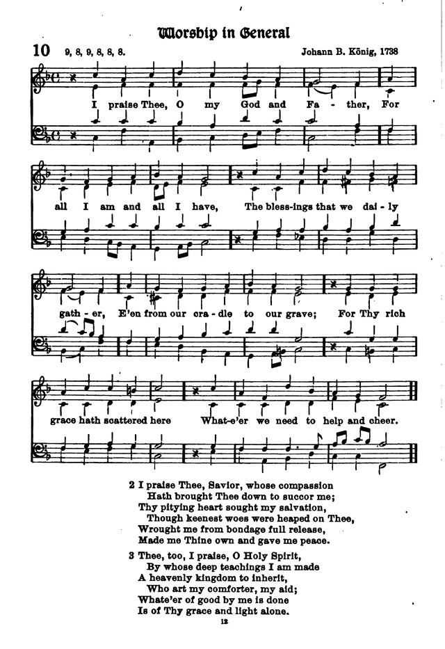 The Lutheran Hymnary page 111