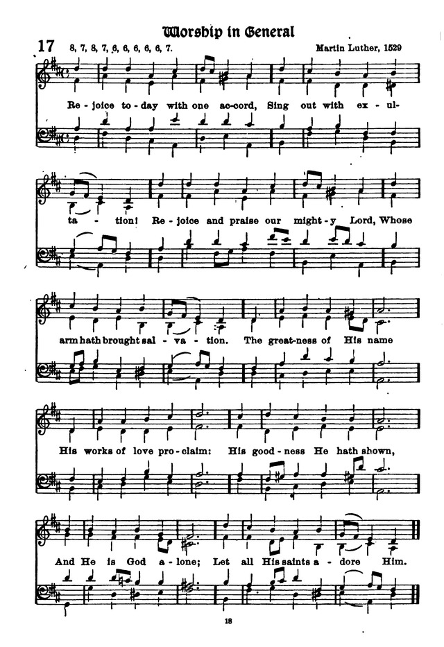 The Lutheran Hymnary page 117