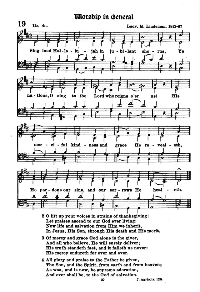 The Lutheran Hymnary page 119