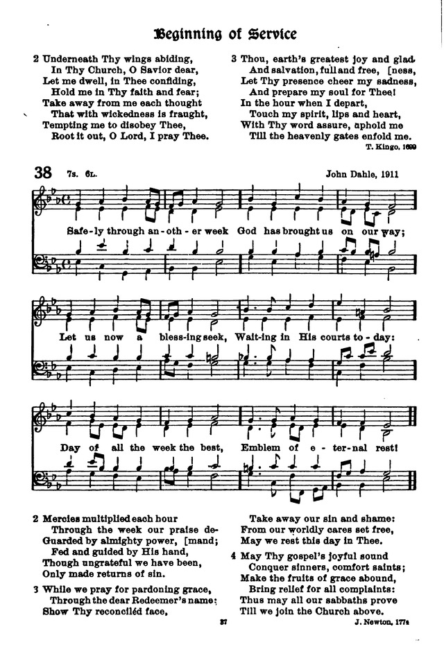 The Lutheran Hymnary page 136