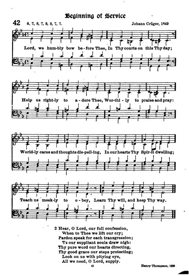 The Lutheran Hymnary page 140