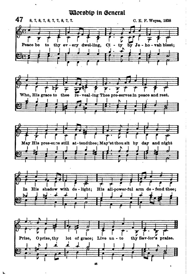 The Lutheran Hymnary page 145