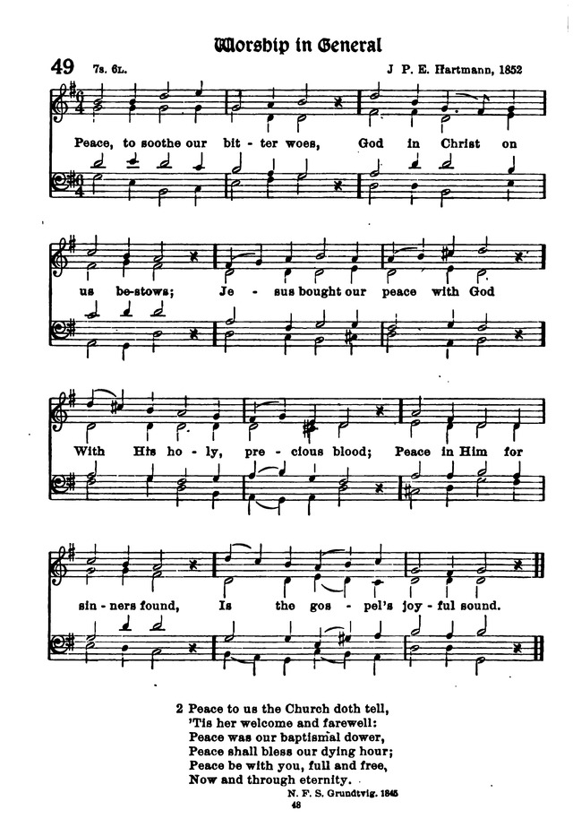 The Lutheran Hymnary page 147