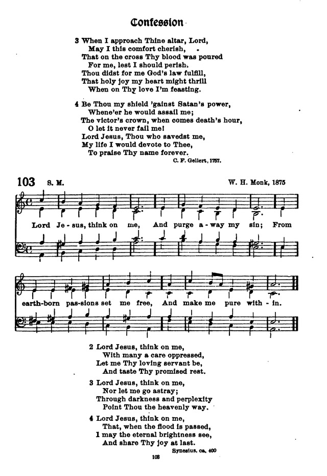 The Lutheran Hymnary page 202