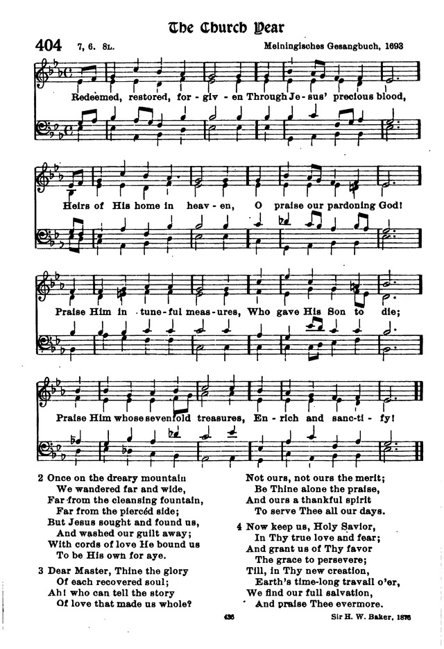 The Lutheran Hymnary page 535