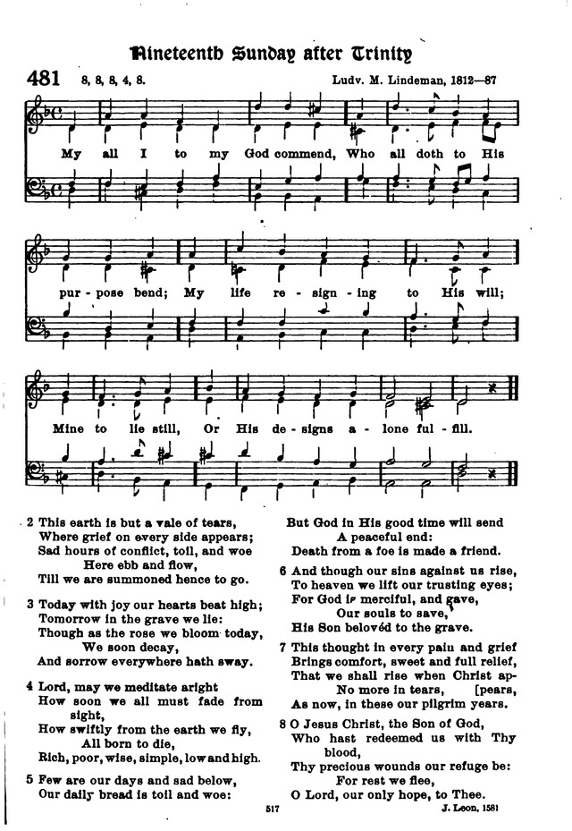 The Lutheran Hymnary page 616
