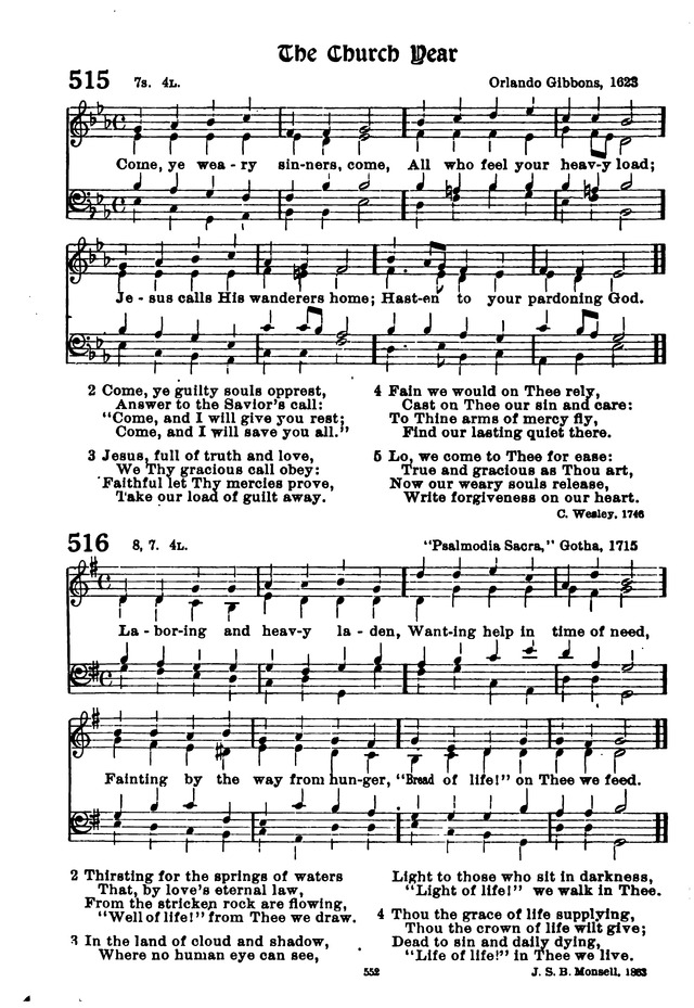 The Lutheran Hymnary page 651