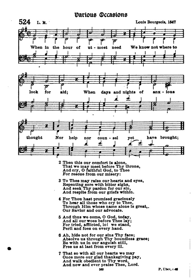 The Lutheran Hymnary page 659