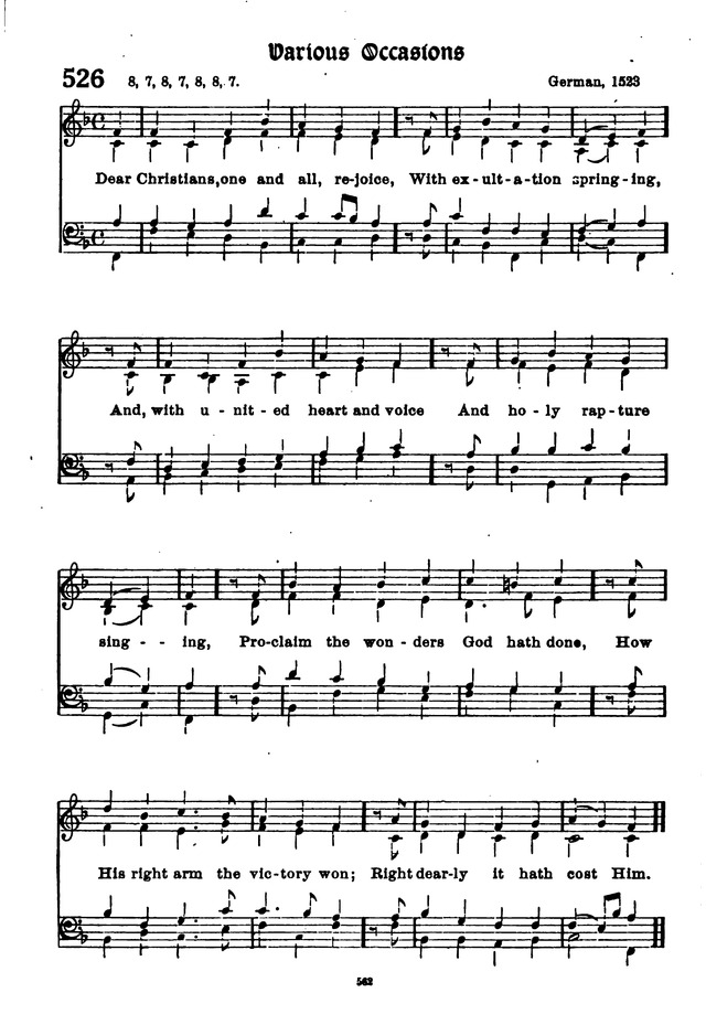 The Lutheran Hymnary page 661