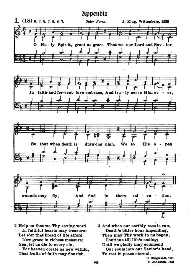 The Lutheran Hymnary page 755