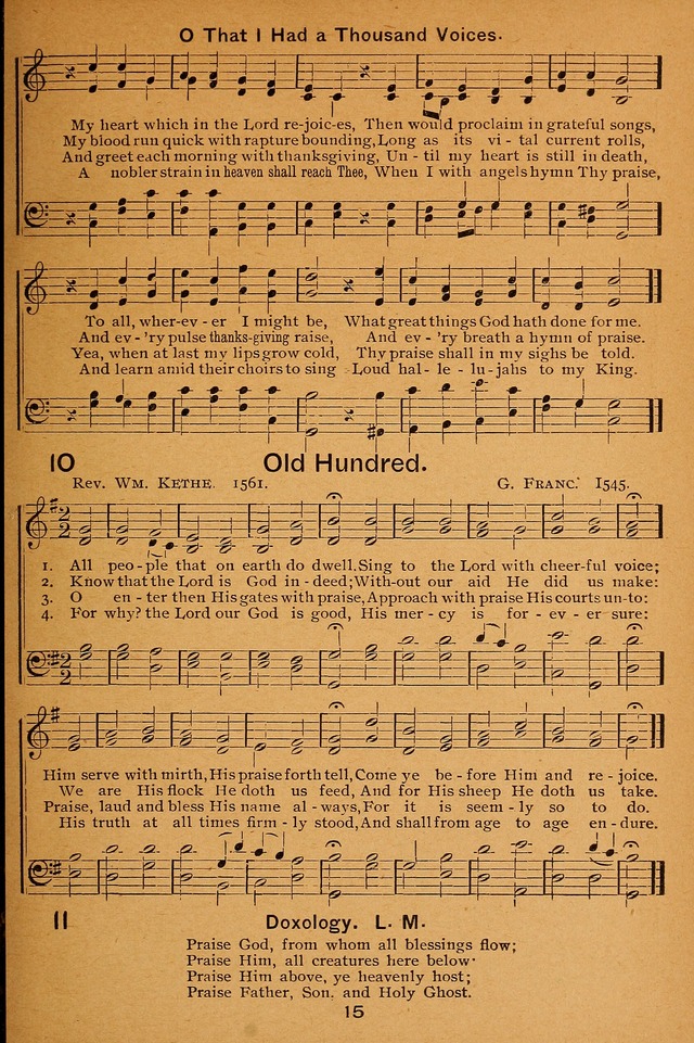 Lutheran Hymnal For The Sunday School 11. Praise God, From Whom All  Blessings Flow | Hymnary.org