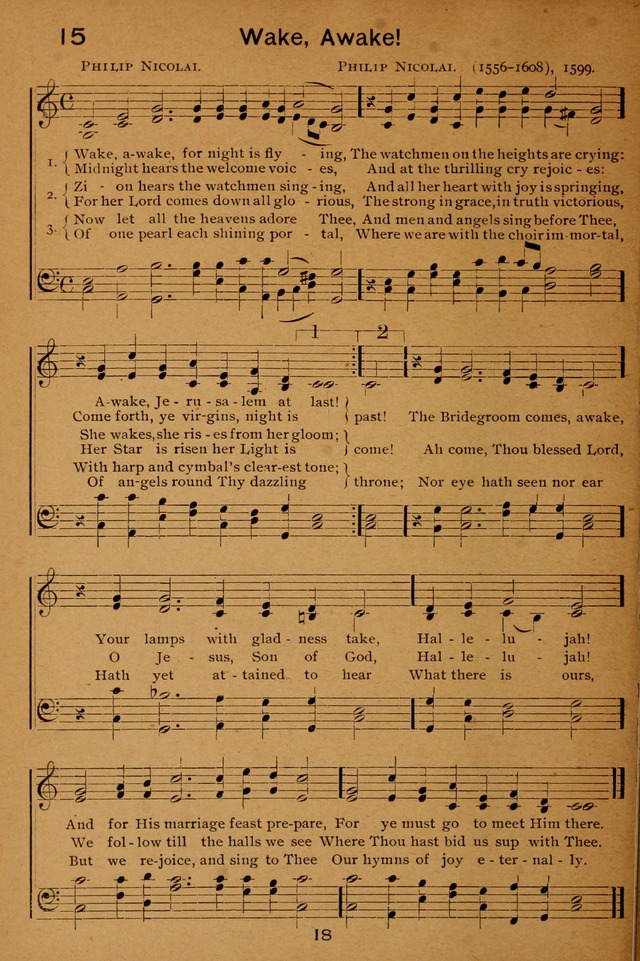 Lutheran Hymnal for the Sunday School page 18